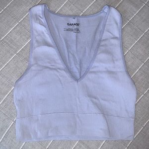 garage light blue tank size small